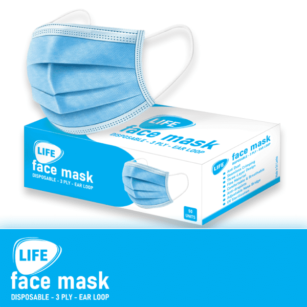 Mask box - Qty 50 masks